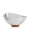 Promo 🤩 Nambé Pulse Nut Bowl, 7" Silver 🎉 -Advanced tableware Shop unnamed file 112