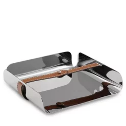 Budget 🌟 Nambé Tahoe Napkin Holder Silver ✨