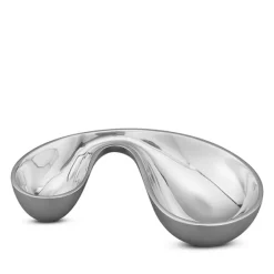 Best deal 🔥 Nambé Morphik Olive Bowl Metal 🔔