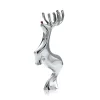 Cheap 🥰 Nambé Red Nosed Reindeer Figurine Silver 🤩