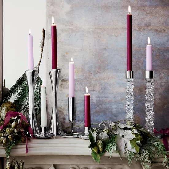 Outlet ⭐ Nambé "Aquila" Candlesticks Silver 🎁 4 Outlet ⭐ Nambé "Aquila" Candlesticks Silver 🎁 - Image 2