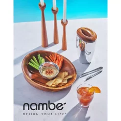 Best deal 🛒 Nambé Luna Cheeseboard With Knife - 100% Exclusive Brown ❤️ -Advanced tableware Shop unnamed file 171
