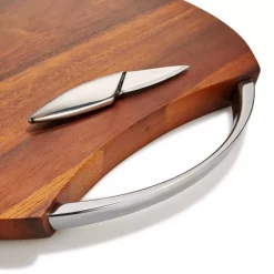 Best deal 🛒 Nambé Luna Cheeseboard With Knife - 100% Exclusive Brown ❤️ -Advanced tableware Shop unnamed file 172