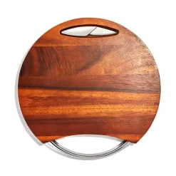 Best deal 🛒 Nambé Luna Cheeseboard With Knife - 100% Exclusive Brown ❤️ -Advanced tableware Shop unnamed file 173