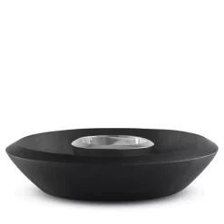 Coupon 😉 Nambé Noir Chip & Dip Bowl Brown 🤩 -Advanced tableware Shop unnamed file 179