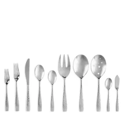 Brand new 🧨 Nambé Dazzle 45-Piece Flatware Set Silver 😀
