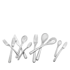 Outlet 😀 Nambé Aura 45-Piece Flatware Set Silver 🎁 -Advanced tableware Shop unnamed file 191