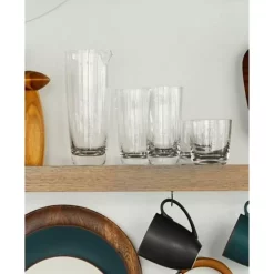 Buy 😀 Nambé Taos Double Old Fashioned Glasses, Set Of 4 Clear 🧨 -Advanced tableware Shop unnamed file 231