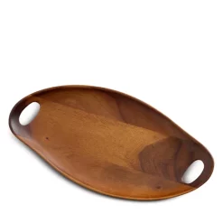 Buy 🔔 Nambé Portables 18" Wood Tray Brown 🛒 -Advanced tableware Shop unnamed file 283
