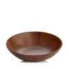 New 😍 Nambé SKYE Wood Individual Salad Bowl Brown 😉 -Advanced tableware Shop unnamed file 305