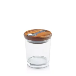 Coupon 🧨 Nambé Cooper Canister & Scoop Brown 🛒