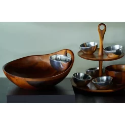 Hot Sale 🌟 Nambé Portables Chip And Dip Brown 🤩 11 Hot Sale 🌟 Nambé Portables Chip And Dip Brown 🤩 -Advanced tableware Shop unnamed file 359