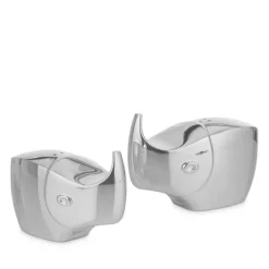 Top 10 👏 Nambé Savannah Rhino Salt & Pepper Shakers Silver 🌟