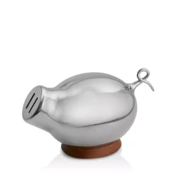 Brand new 👏 Nambé Kibo Piggy Bank Silver ✨