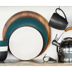 Flash Sale ⌛ Nambé Skye Wood Charger Plate Brown 🌟 -Advanced tableware Shop unnamed file 458