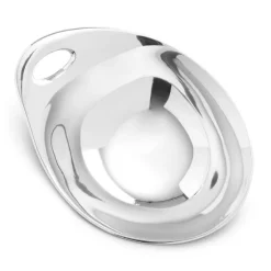 New 👏 Nambé Portables 9" Alloy Bowl Gray ⌛ -Advanced tableware Shop unnamed file 486