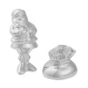 Best Pirce 😀 Nambé 2 Piece Miniature Santa Figurine With Gift Bag Silver 🤩 -Advanced tableware Shop unnamed file 511