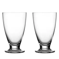 Best Pirce 💯 Nambé Skye Tall Tumblers, Set Of 2 Clear 😍