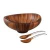 Deals 🥰 Nambé Butterfly Bowl With Servers Acacia 🤩 -Advanced tableware Shop unnamed file 52