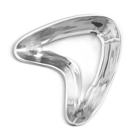 Cheap ⭐ Nambé Boomerang Bowl Gray 🥰 4 Cheap ⭐ Nambé Boomerang Bowl Gray 🥰 - Image 2