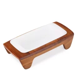 Flash Sale 👏 Nambé Quatro Loaf Baker White 😉