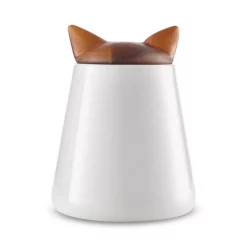 Cheap 🤩 Nambé Cat Treat Jar White 🔥