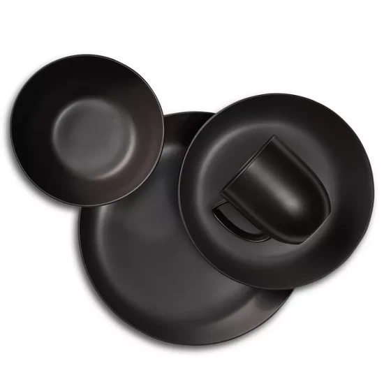 Coupon 🌟 Nambé Orbit Dinnerware 4 Piece Place Setting Black ✨ 4 Coupon 🌟 Nambé Orbit Dinnerware 4 Piece Place Setting Black ✨ - Image 2